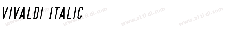 vivaldi italic字体转换
